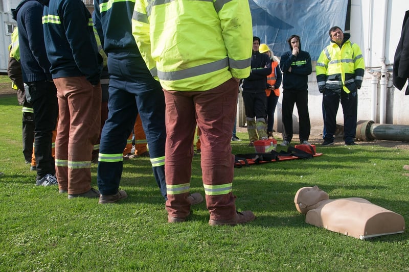 First aid training